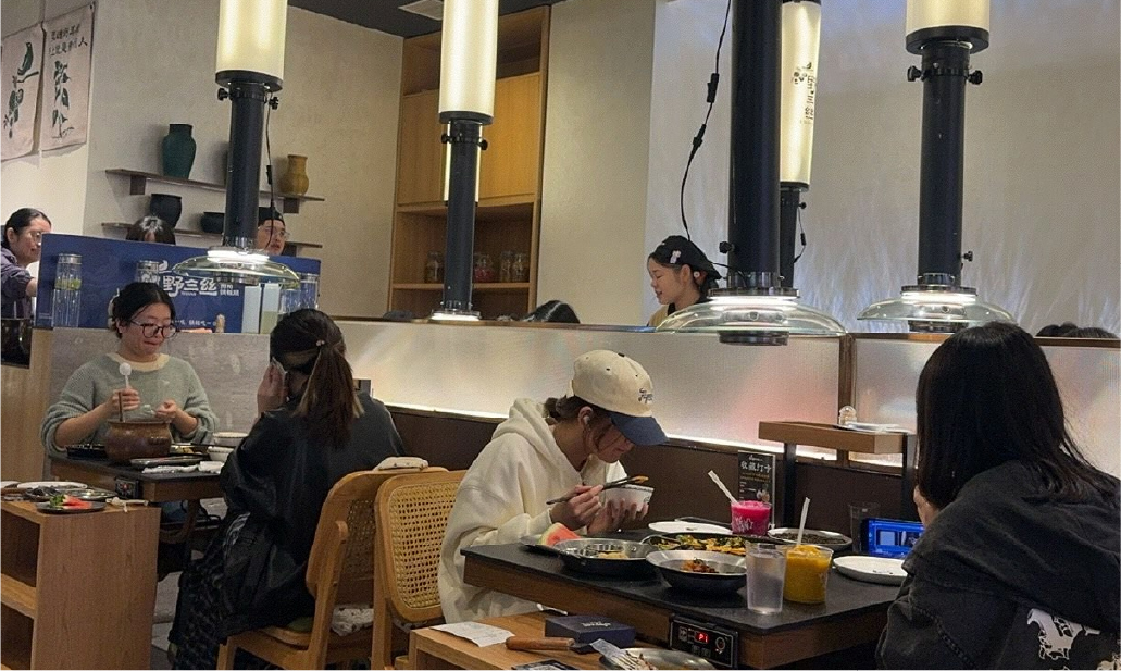 野三丝门店排队照片4